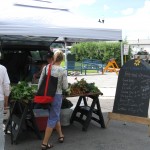 Humble Beginnings...the first farmers market stand in 2007