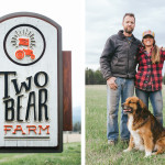 A behind-the-scenes glimpse of Todd, Rebecca and their dog Silo from the Two Bear organic farm in Whitefish, Montana. Photography by Mandy Mohler, The OCD Photographer.